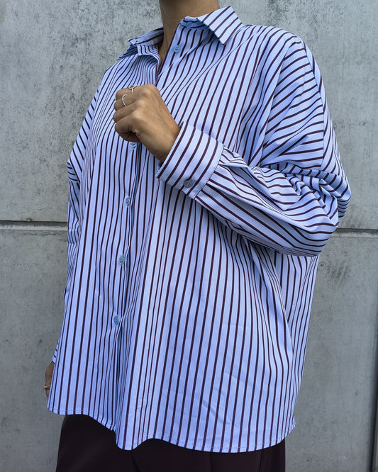 Camicia Ginevra | Azzurro Bordeaux