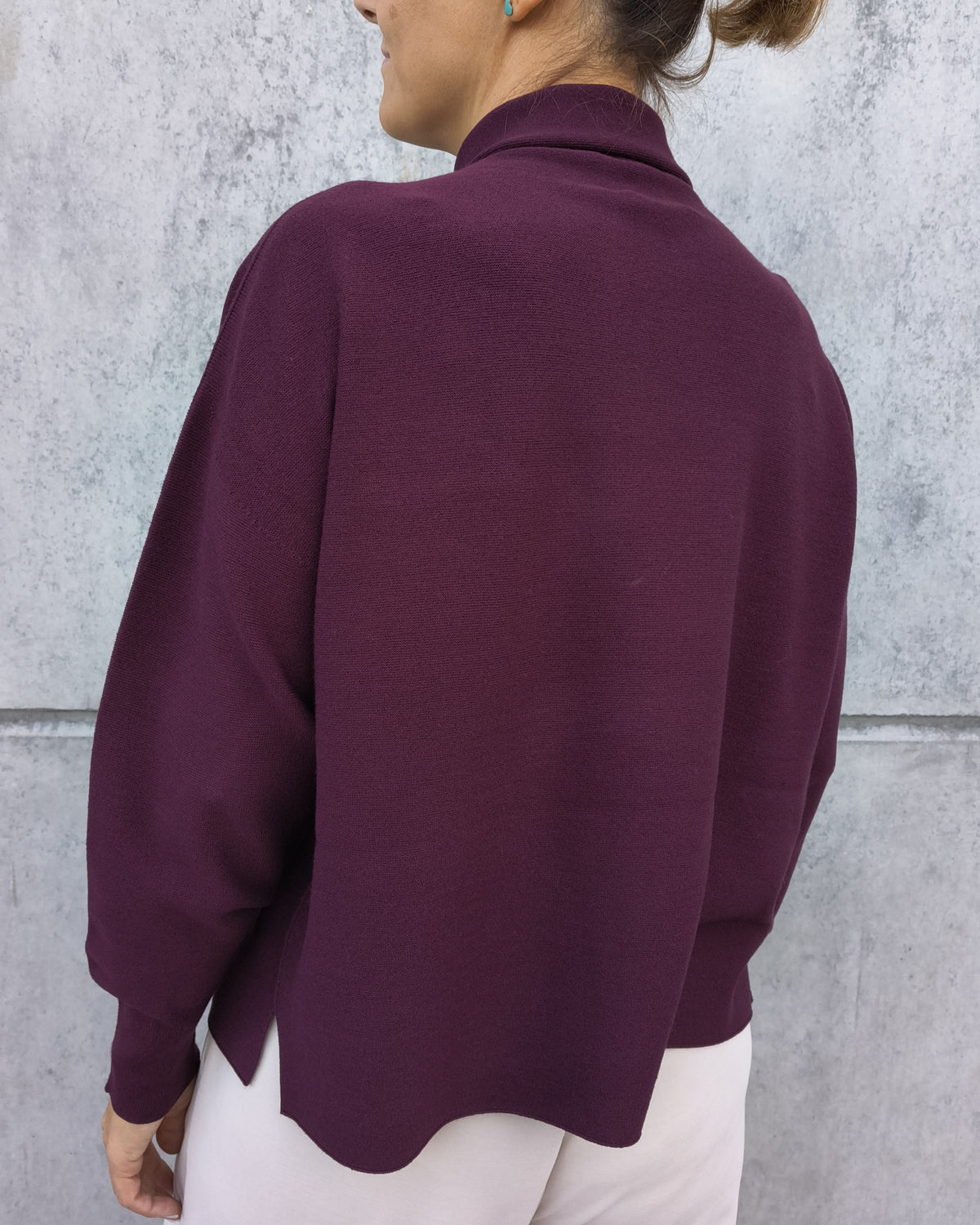 Maglia Heidy | Bordeaux