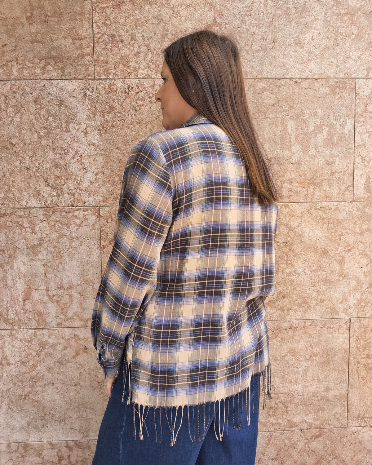 Camicia Frange | Azzurro