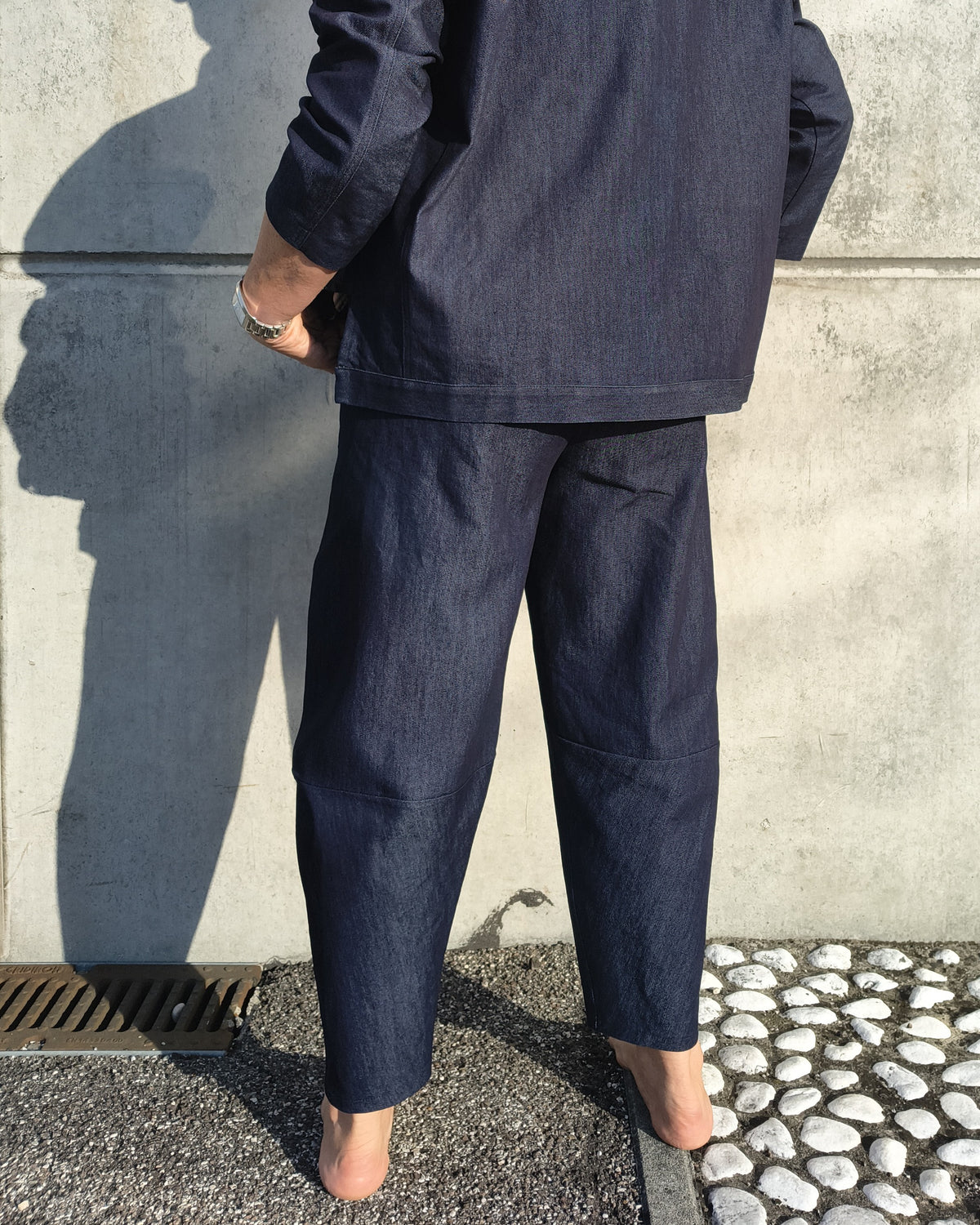 Pantalone Ombrone Denim | Blu