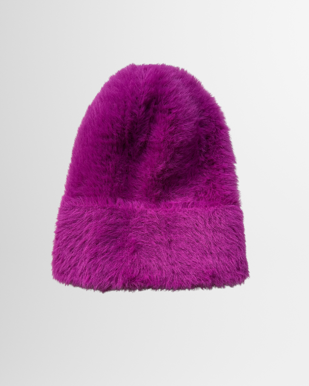 Berretto peluche viola