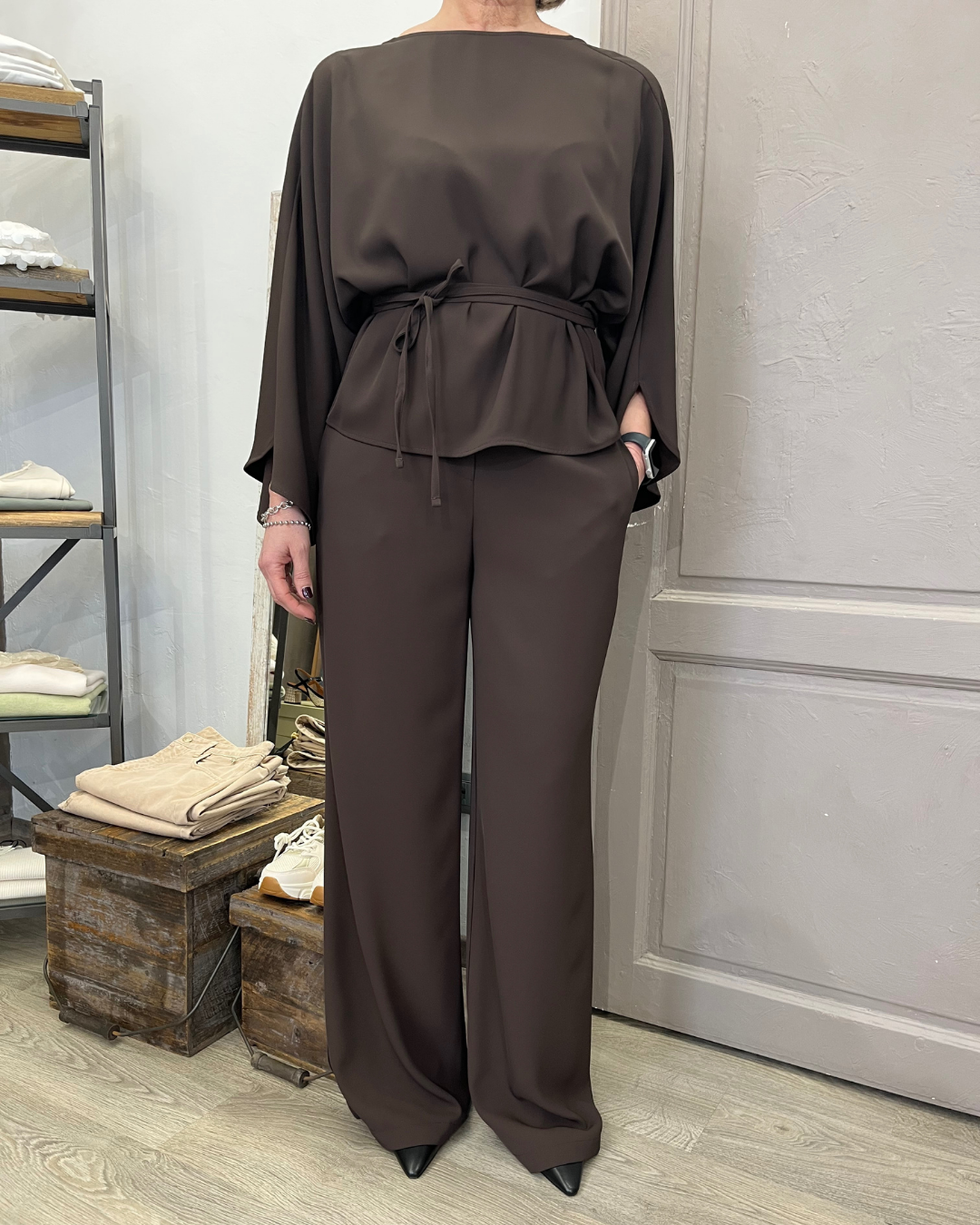 Completo Lin Marrone | Regular