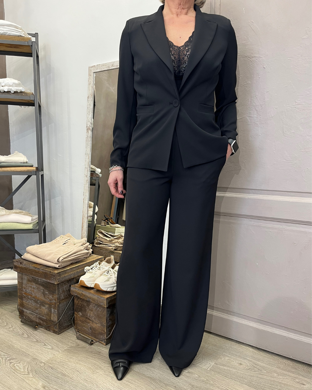 Giacca Bubu Nero | Curvy