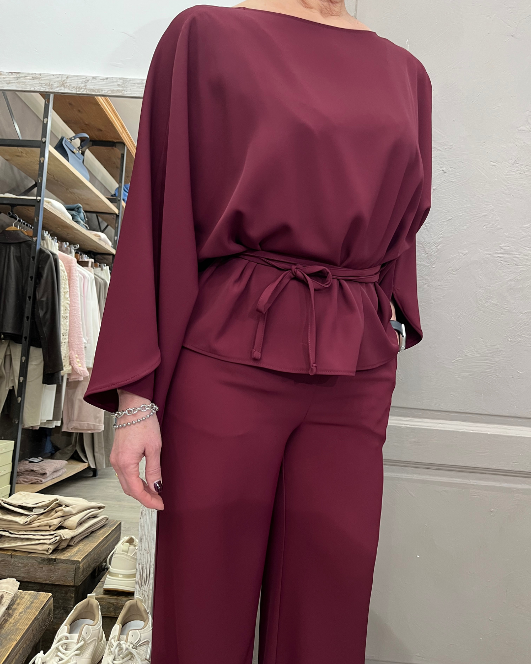 Completo Lin Bordeaux | Regular