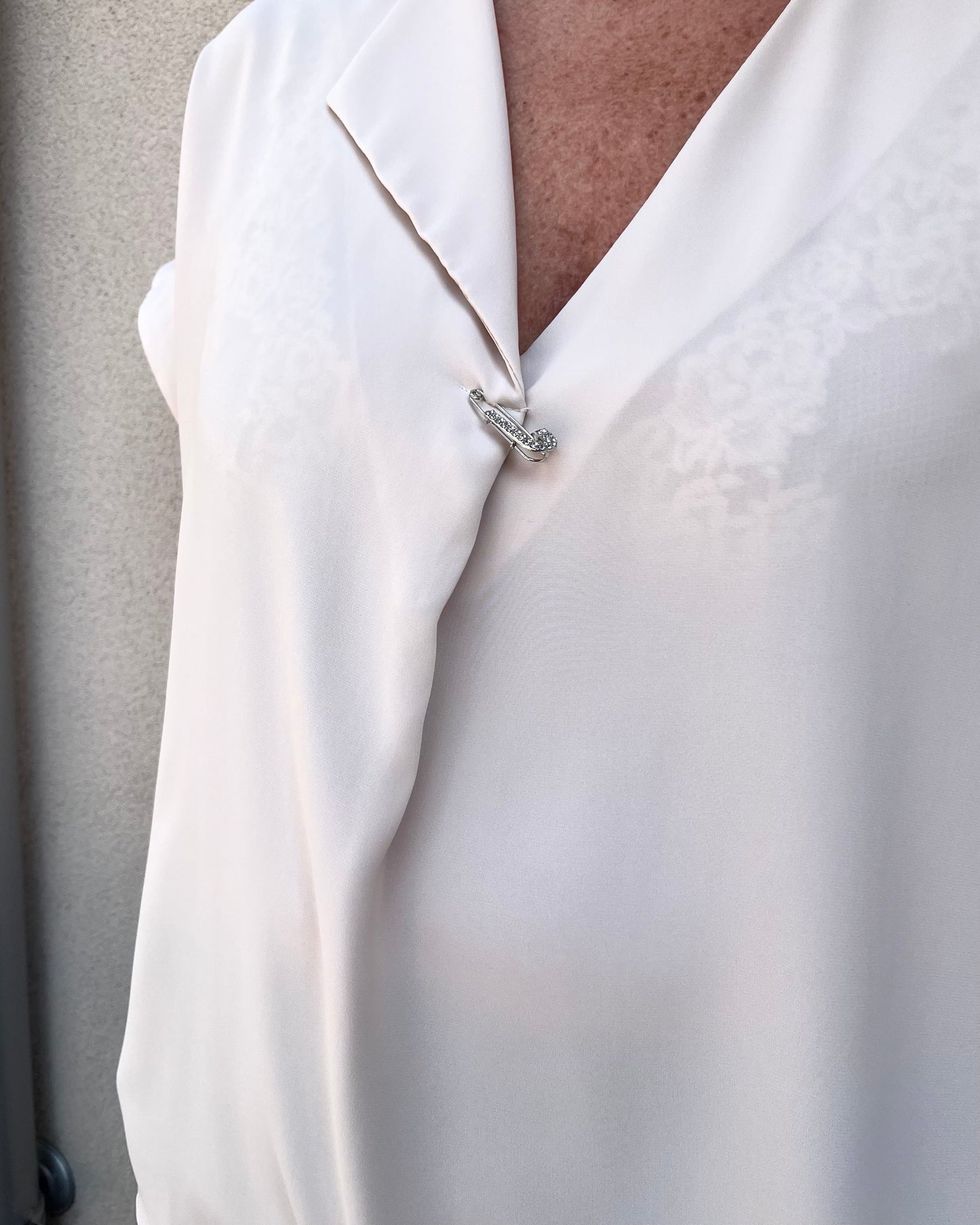 Blusa Spilla | Vaniglia