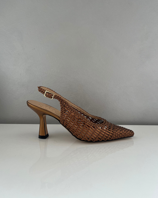 Slingback Monica | Bronzo
