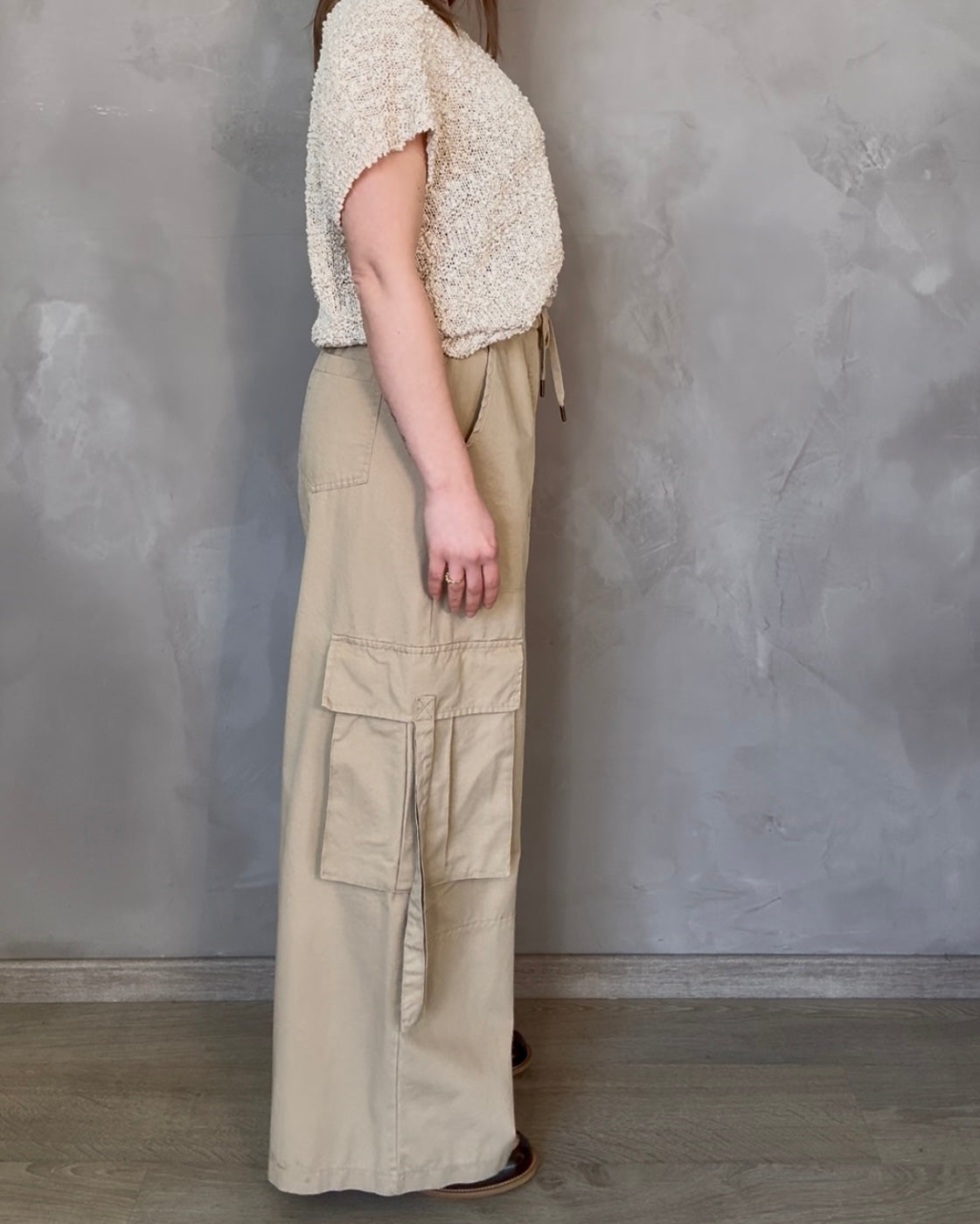 Pantalone cargo palazzo