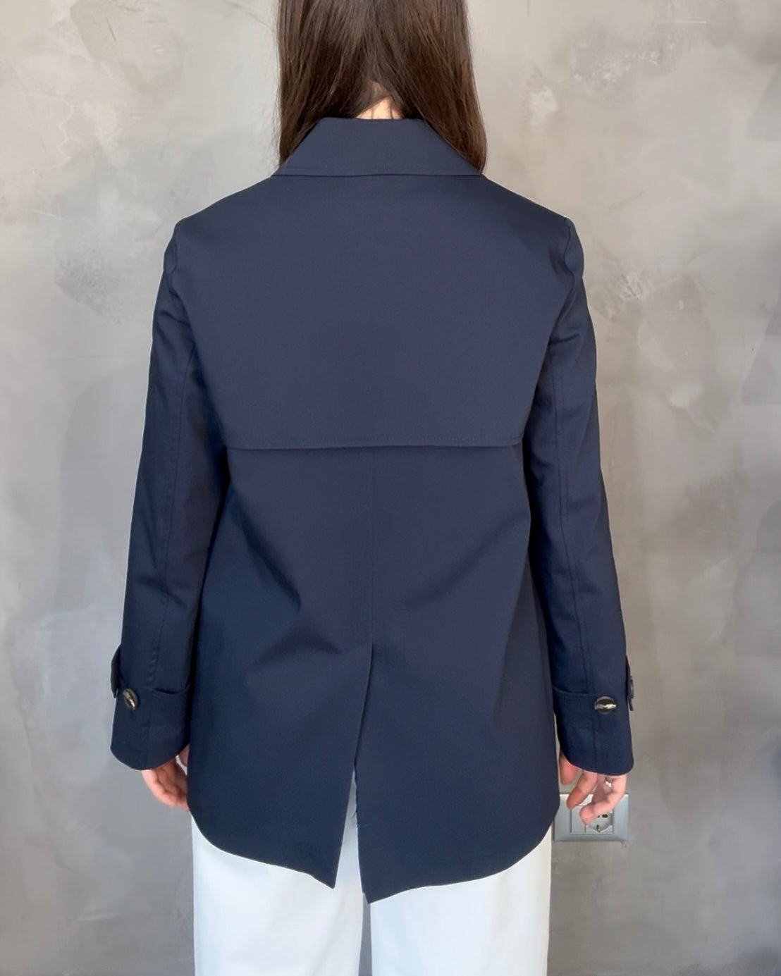 Trench corto | Blu