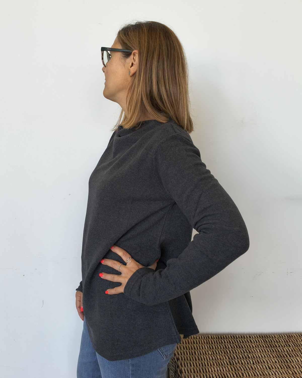 Maglia Sophie | Carbone