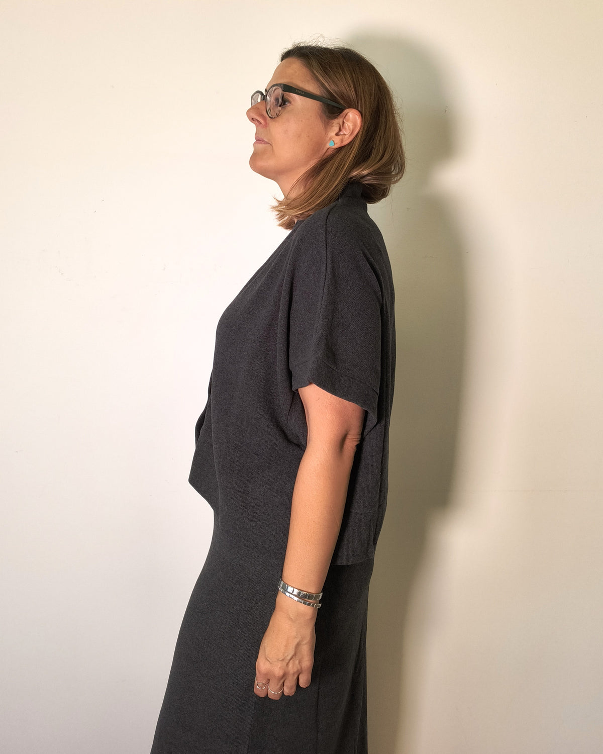 Gilet Lina | Carbone