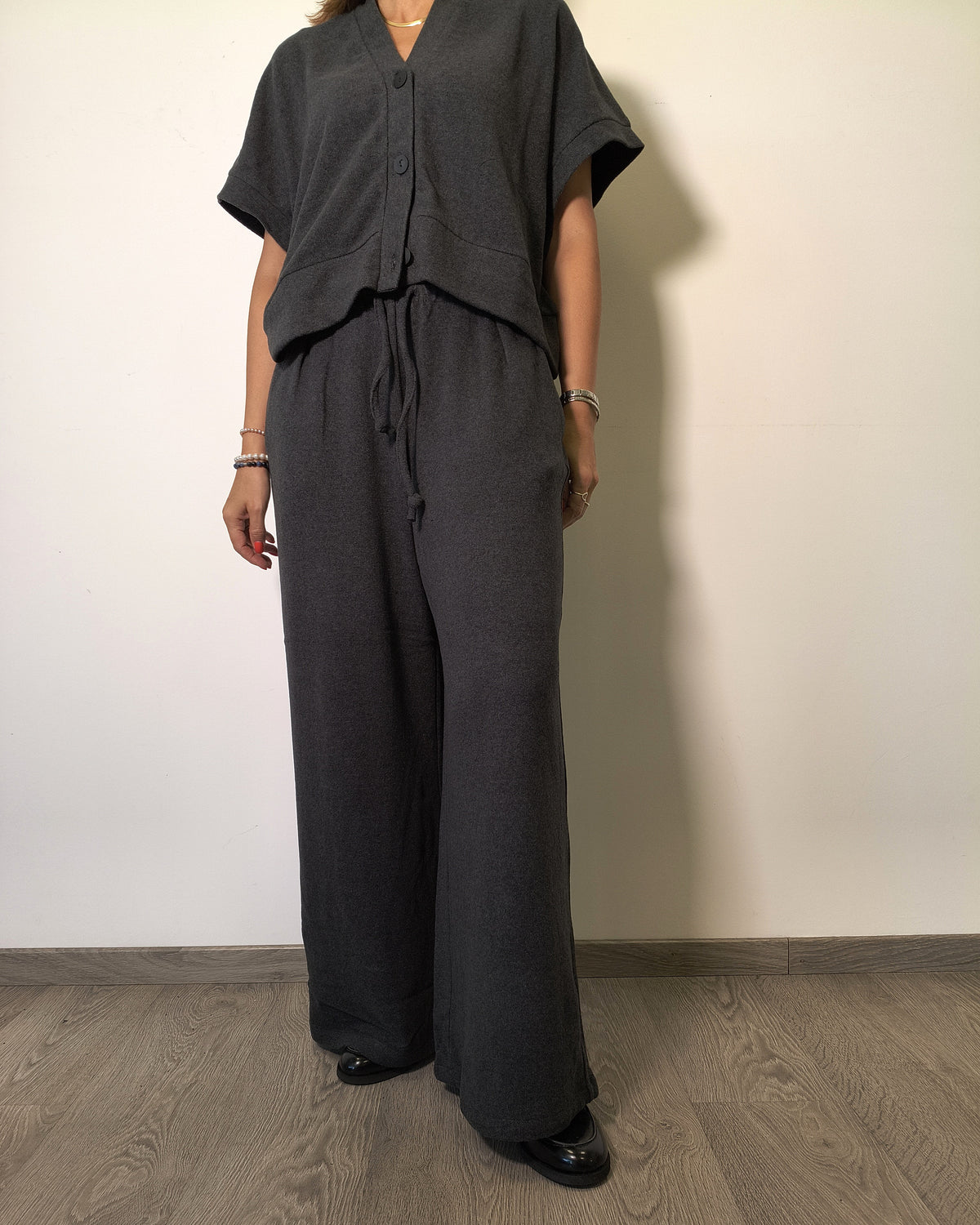 Pantalone Clara | Carbone
