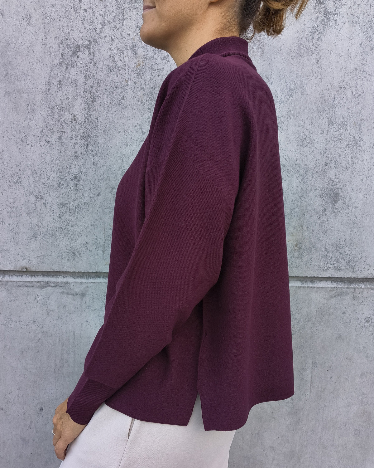 Maglia Heidy | Bordeaux