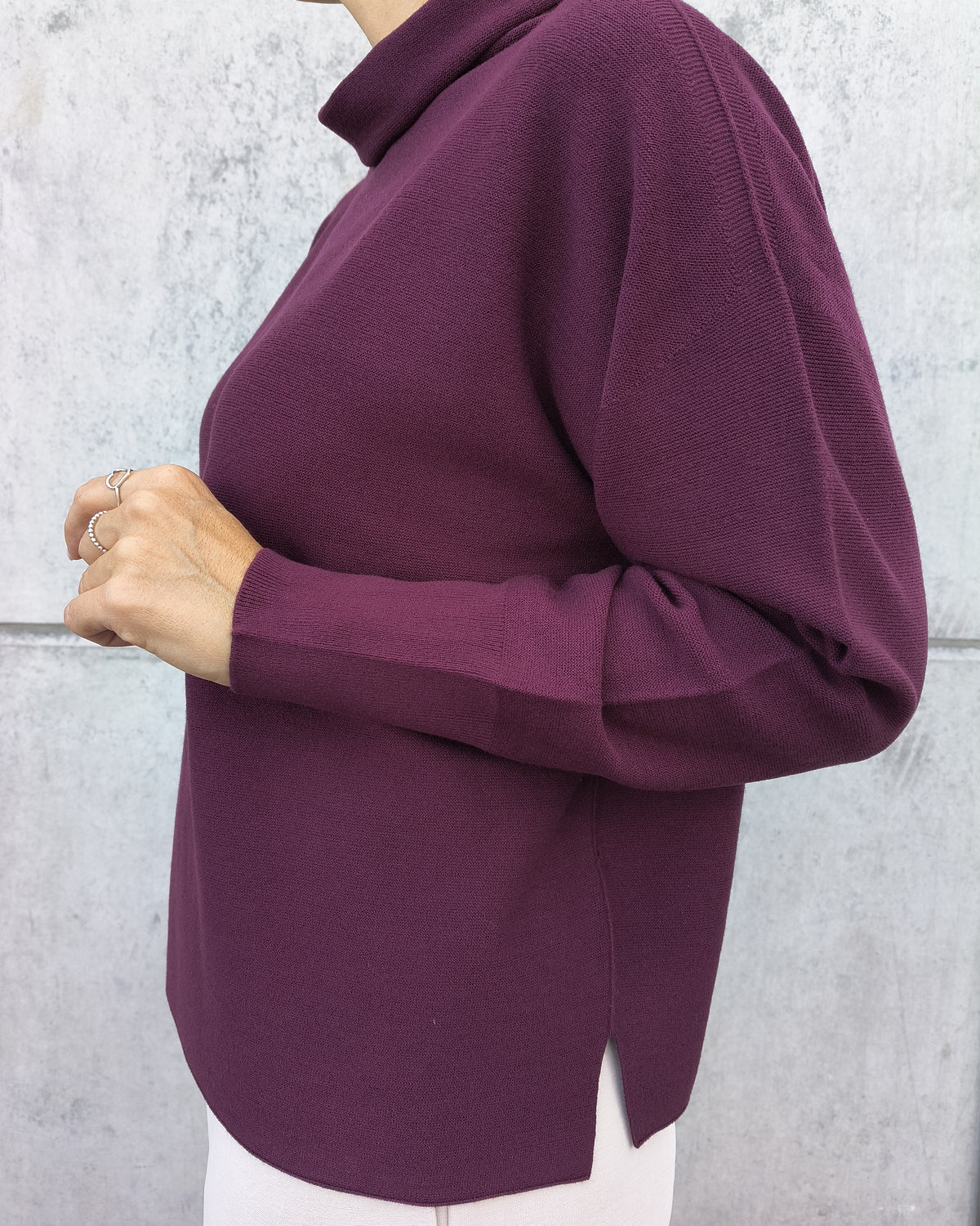 Maglia Heidy | Bordeaux