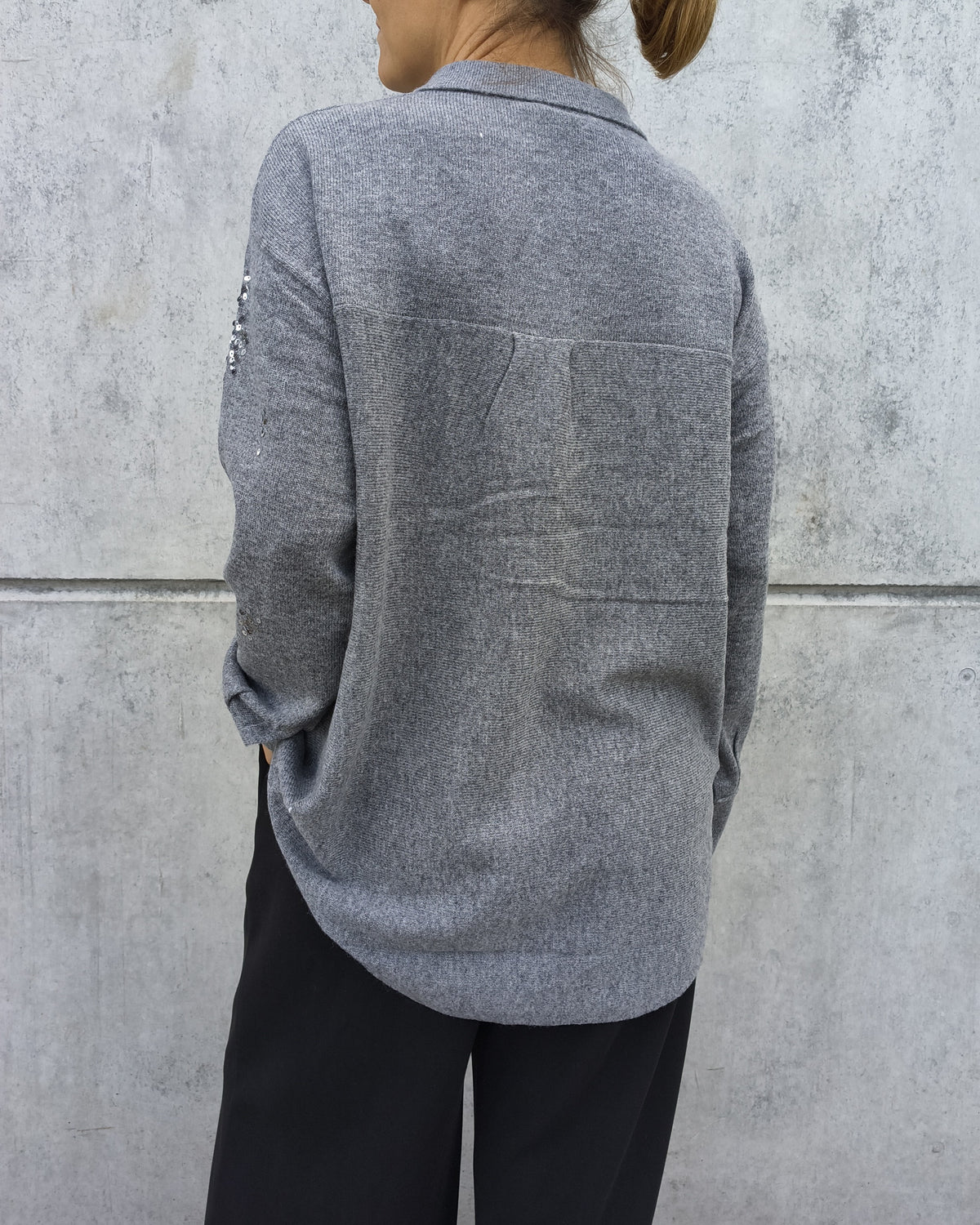 Cardigan Versailles | Grigio
