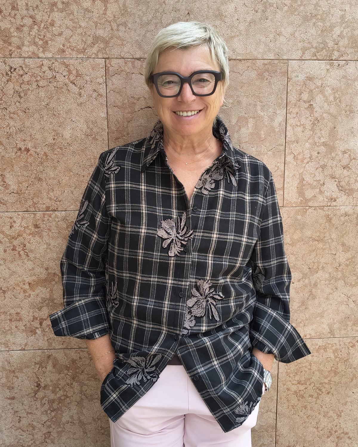 Camicia Scozzese | Nero