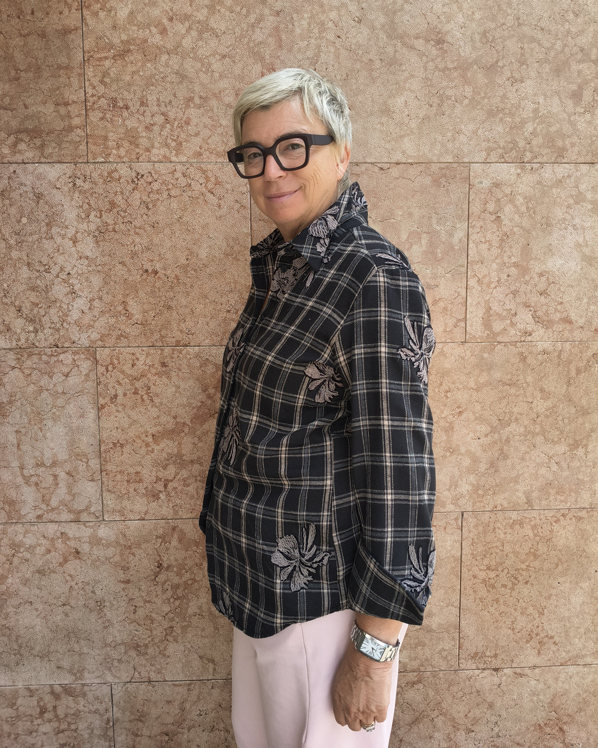 Camicia Scozzese | Nero