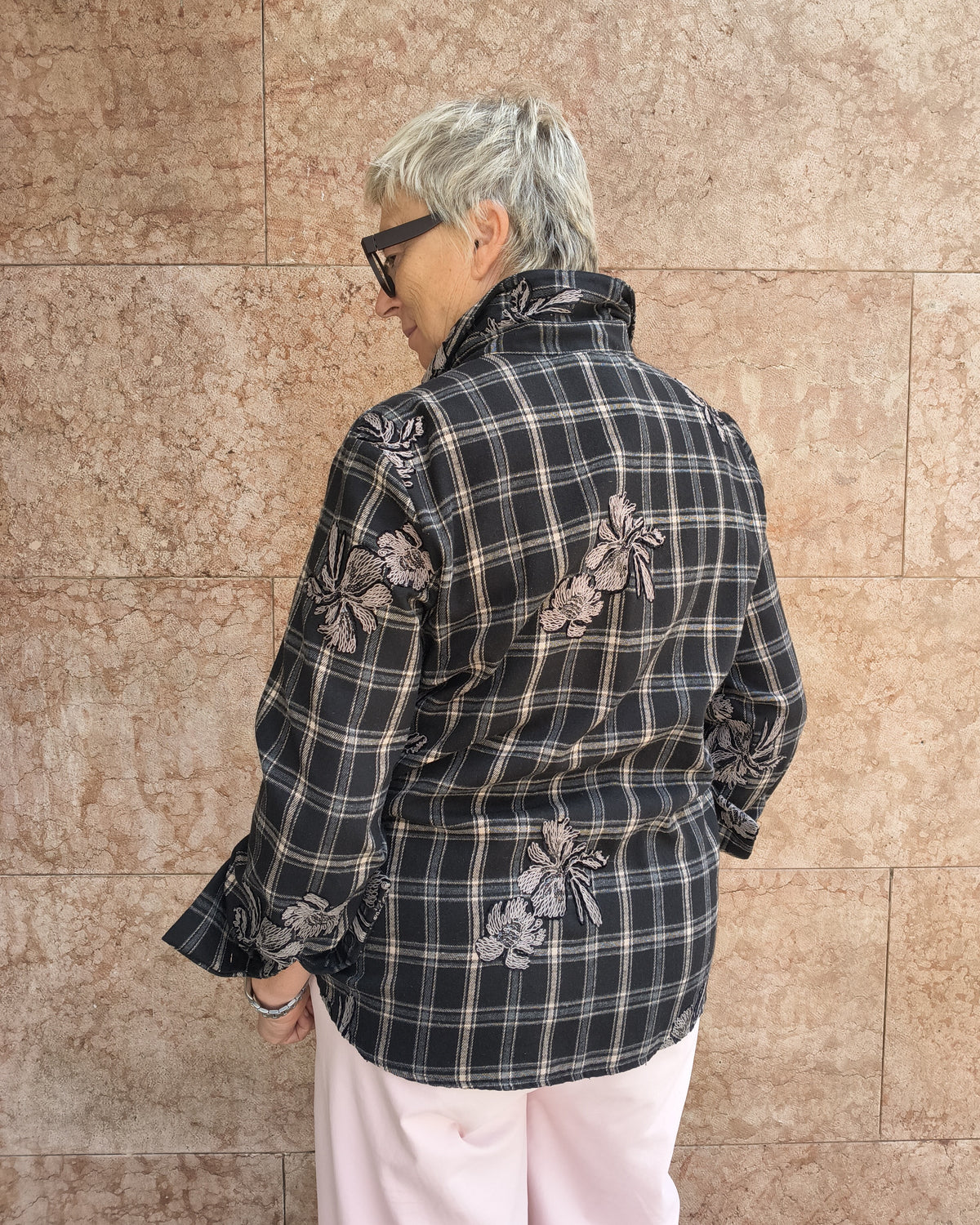 Camicia Scozzese | Nero