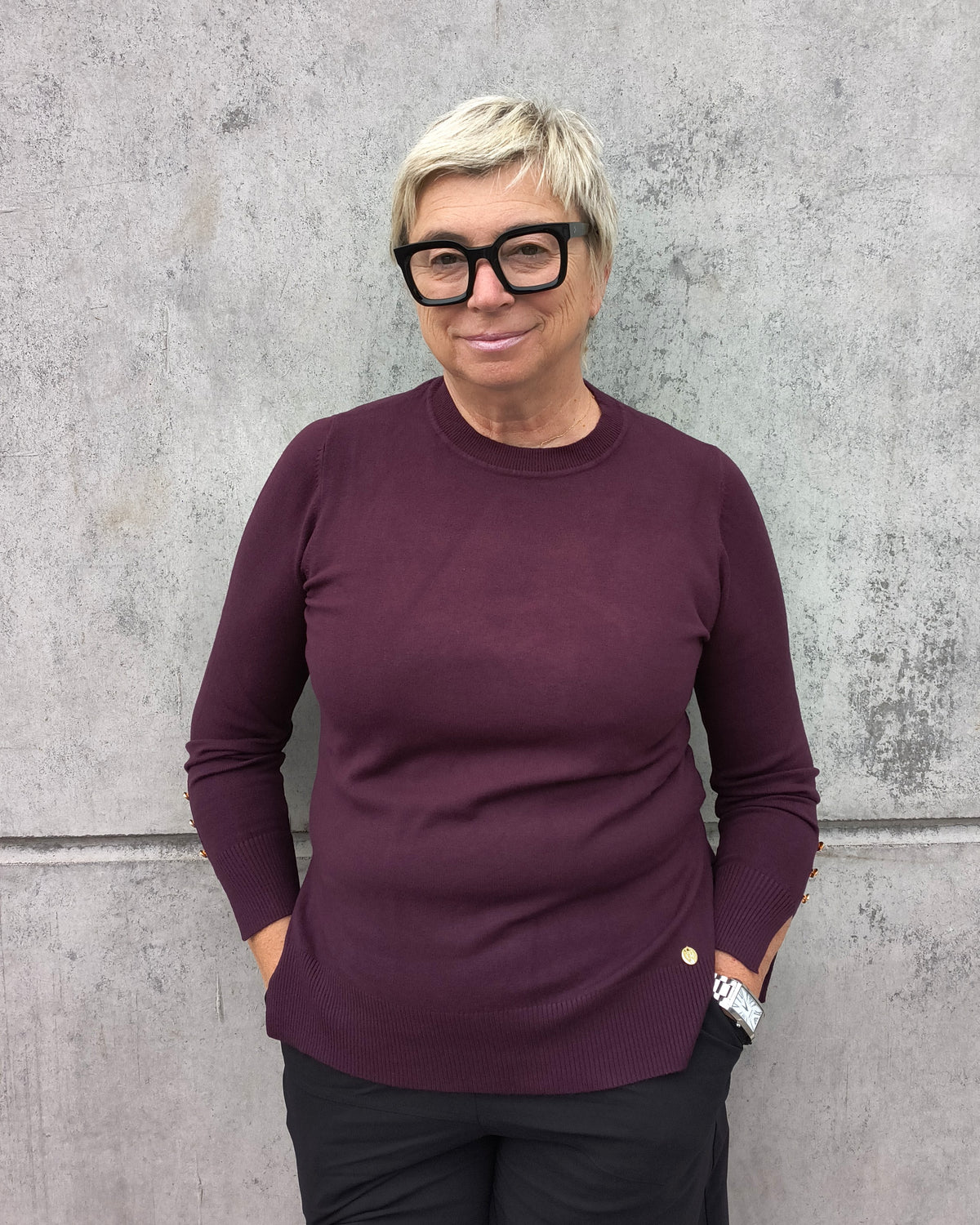 Maglia Antonia | Bordeaux
