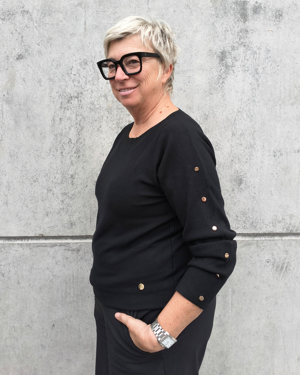Maglia Caroline | Nero