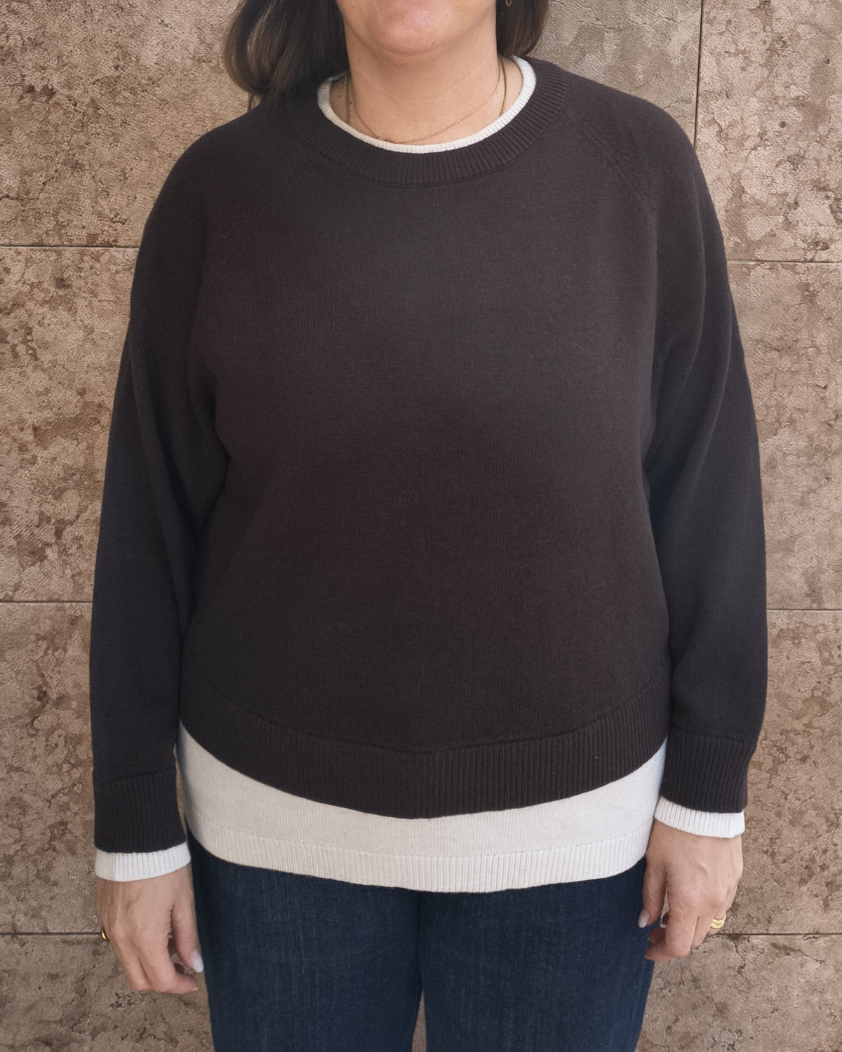 Pullover Biarritz | Marrone