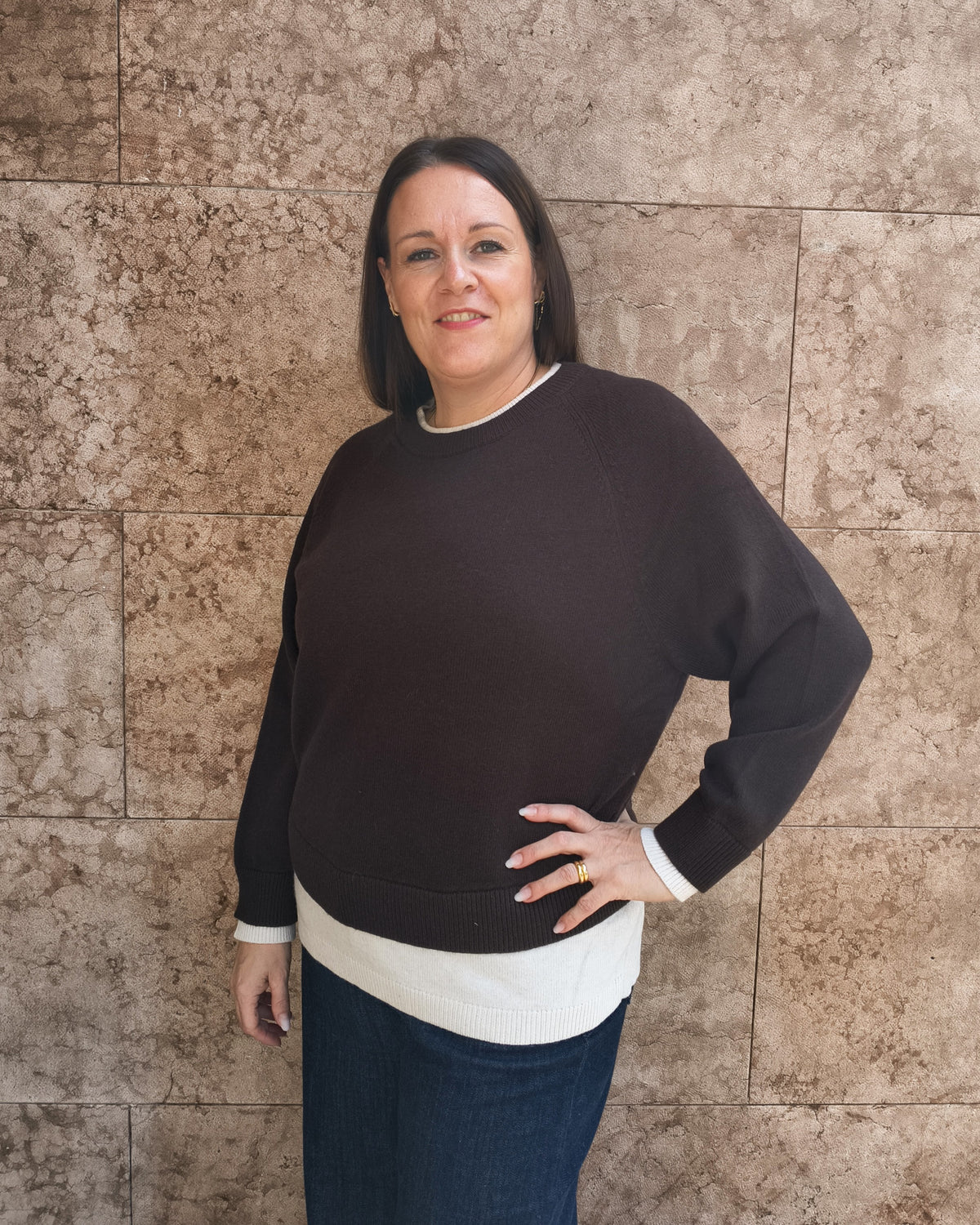 Pullover Biarritz | Marrone