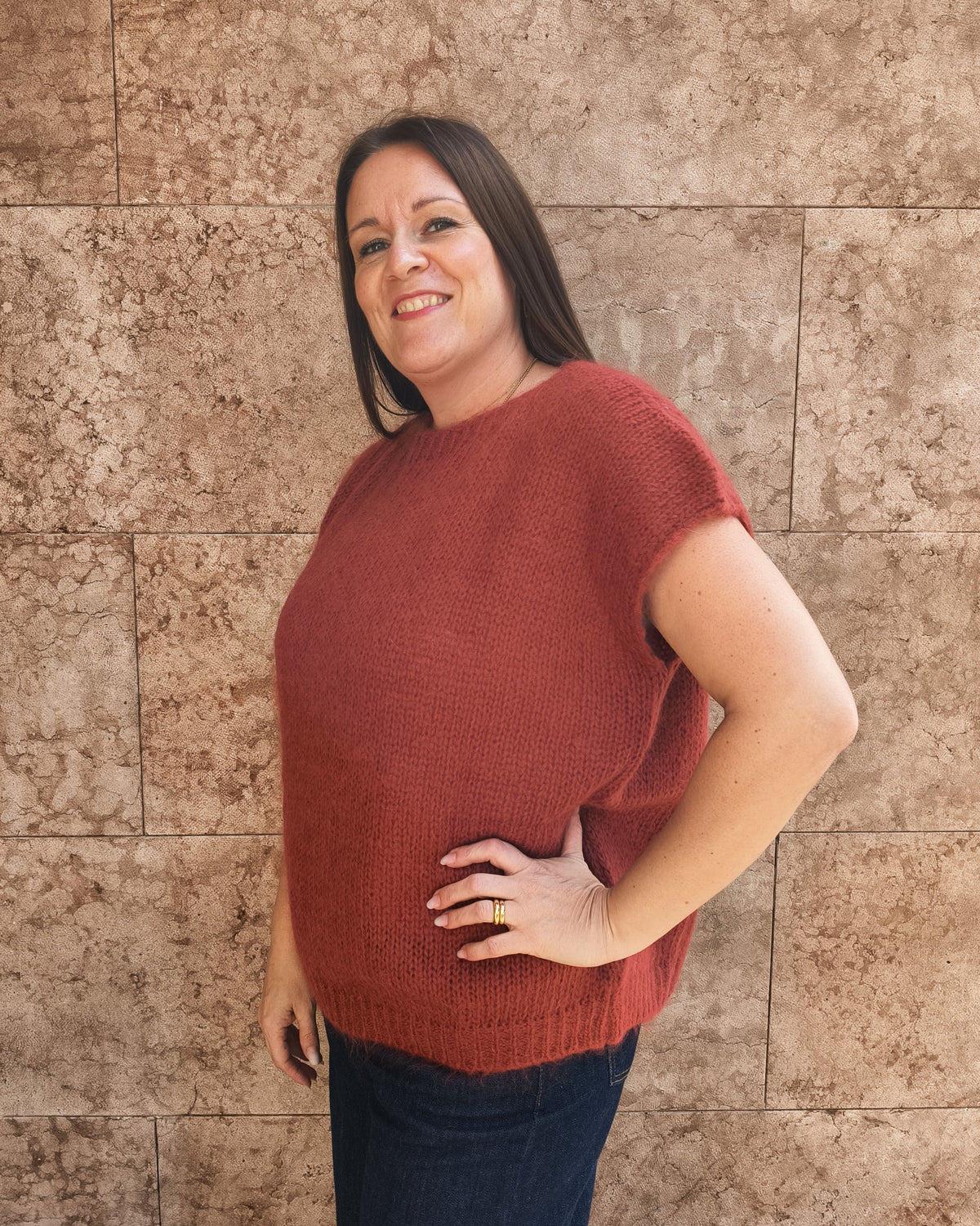 Gilet Lisa | Rosso
