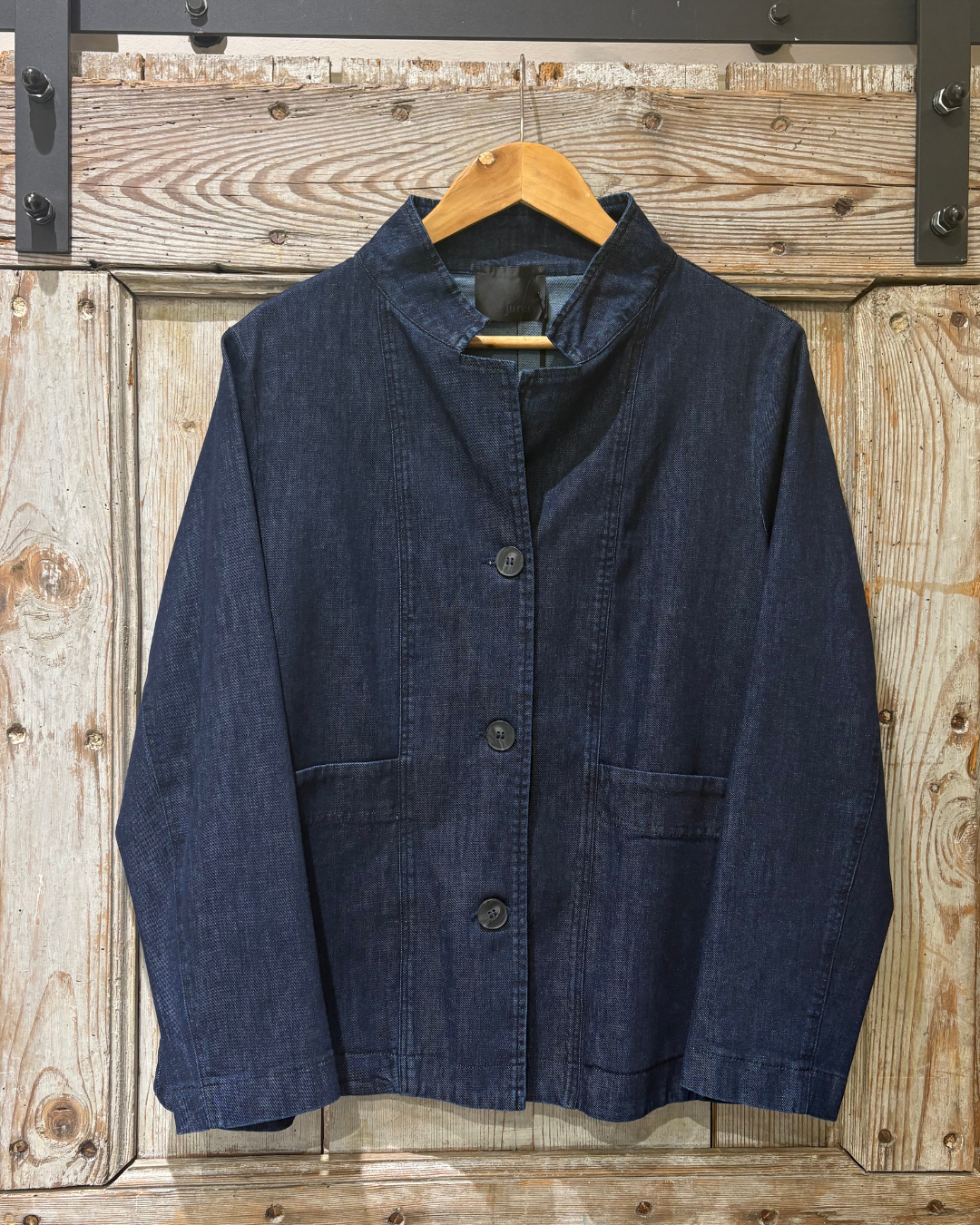 Giacca Denim Bottoni | Curvy