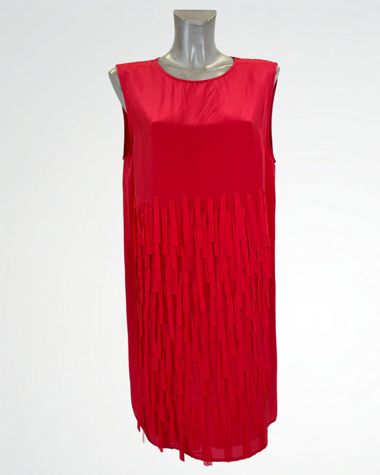 Abito midi senza maniche