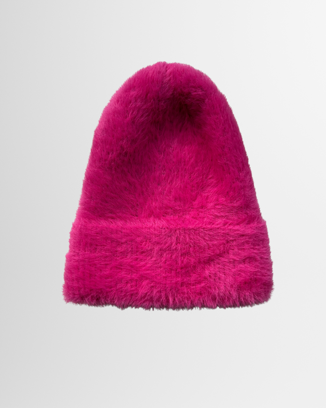 Berretto peluche rosa