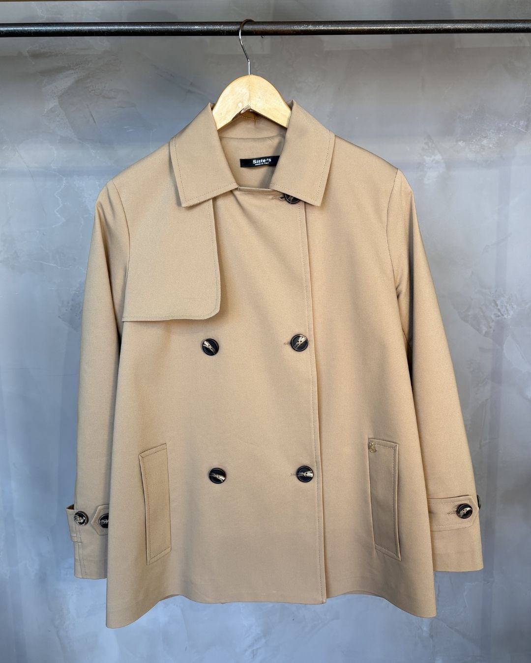 Trench corto | Cammello