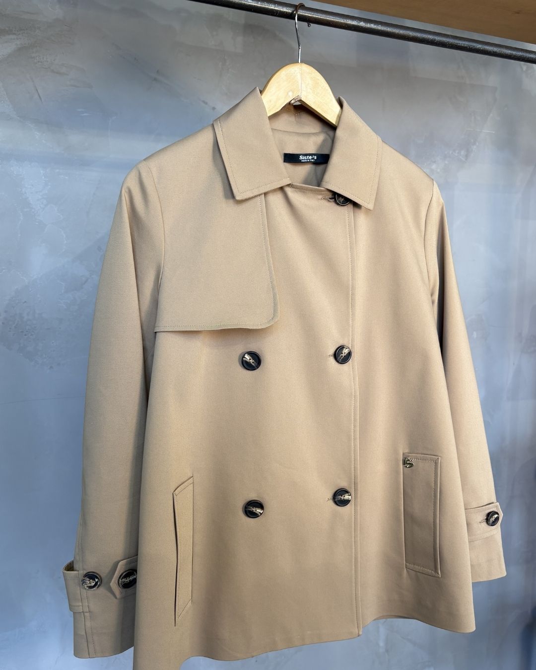 Trench corto | Cammello