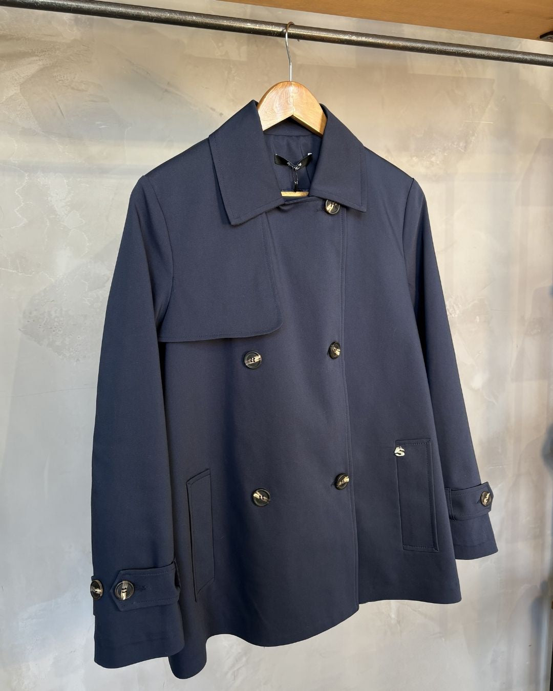Trench corto | Blu