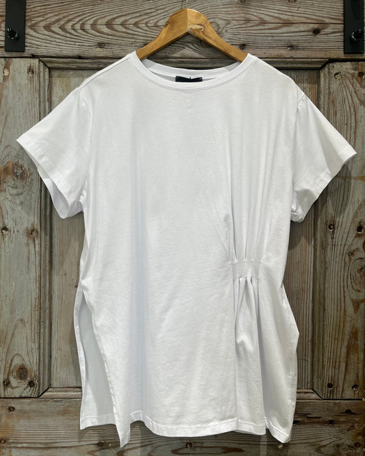 Maglia arricciatura | Bianco