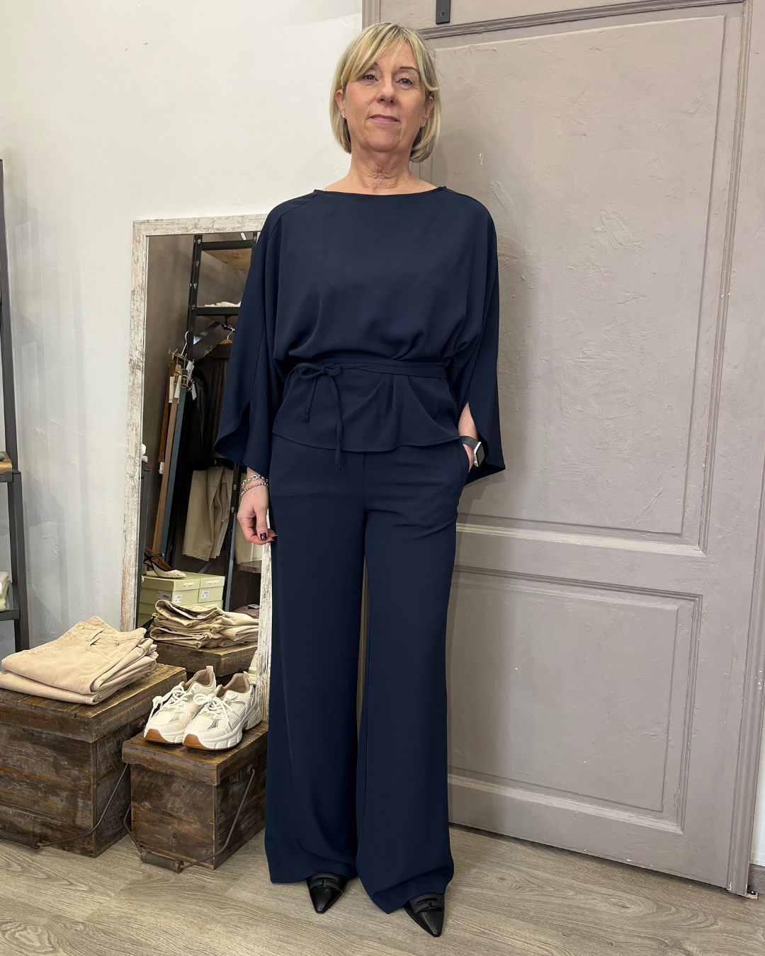 Completo Lin Blu | Regular