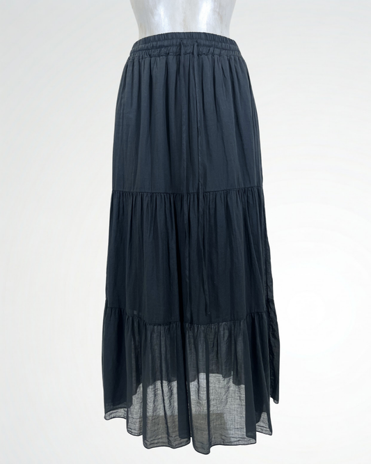 Gonna lunga 100% cotone