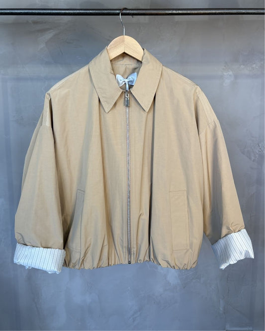 Bomber corto | Cammello