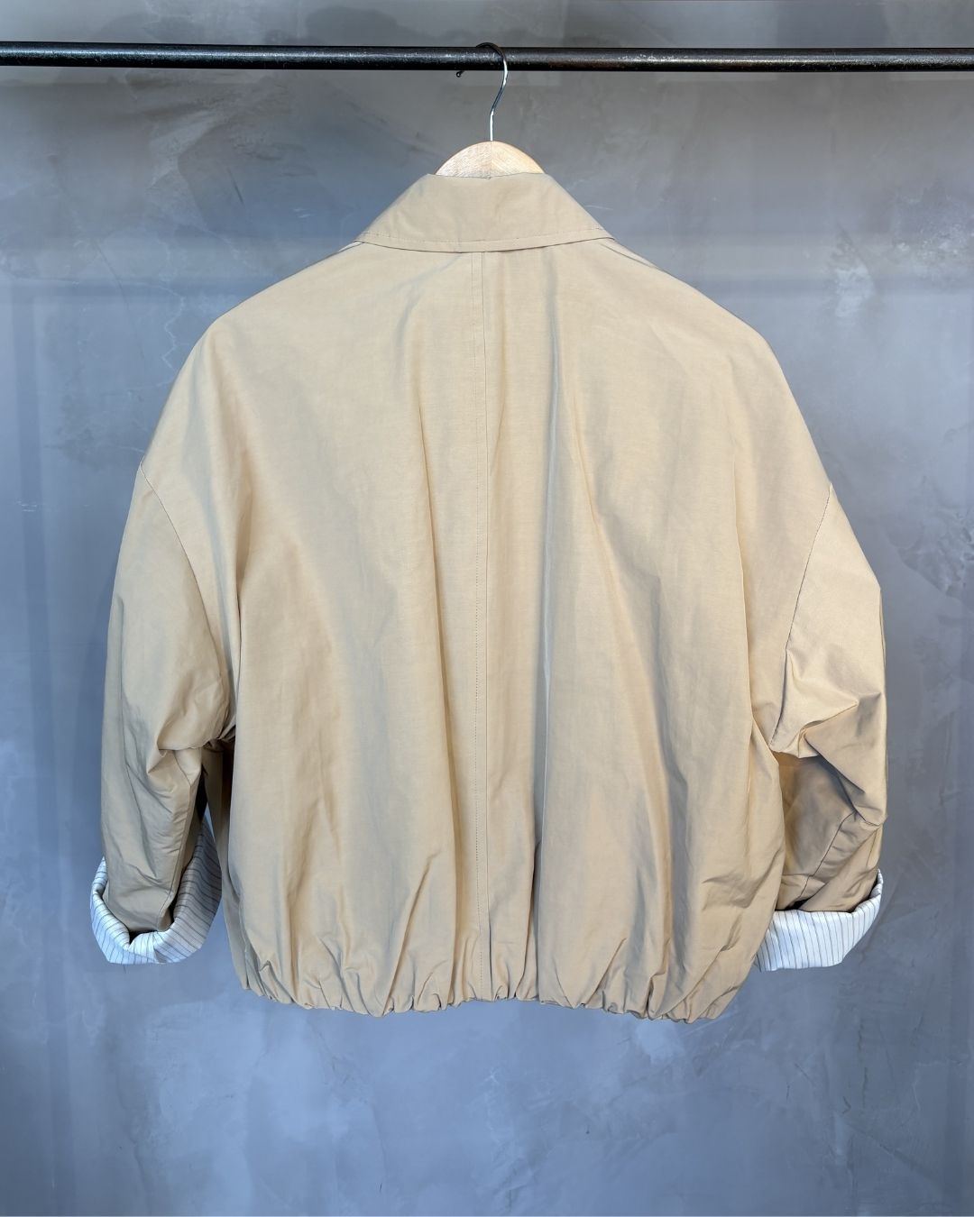 Bomber corto | Cammello