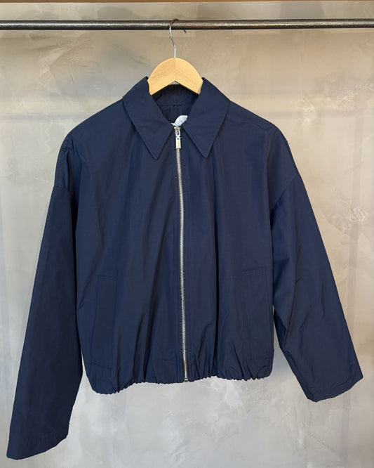 Bomber corto | Blu
