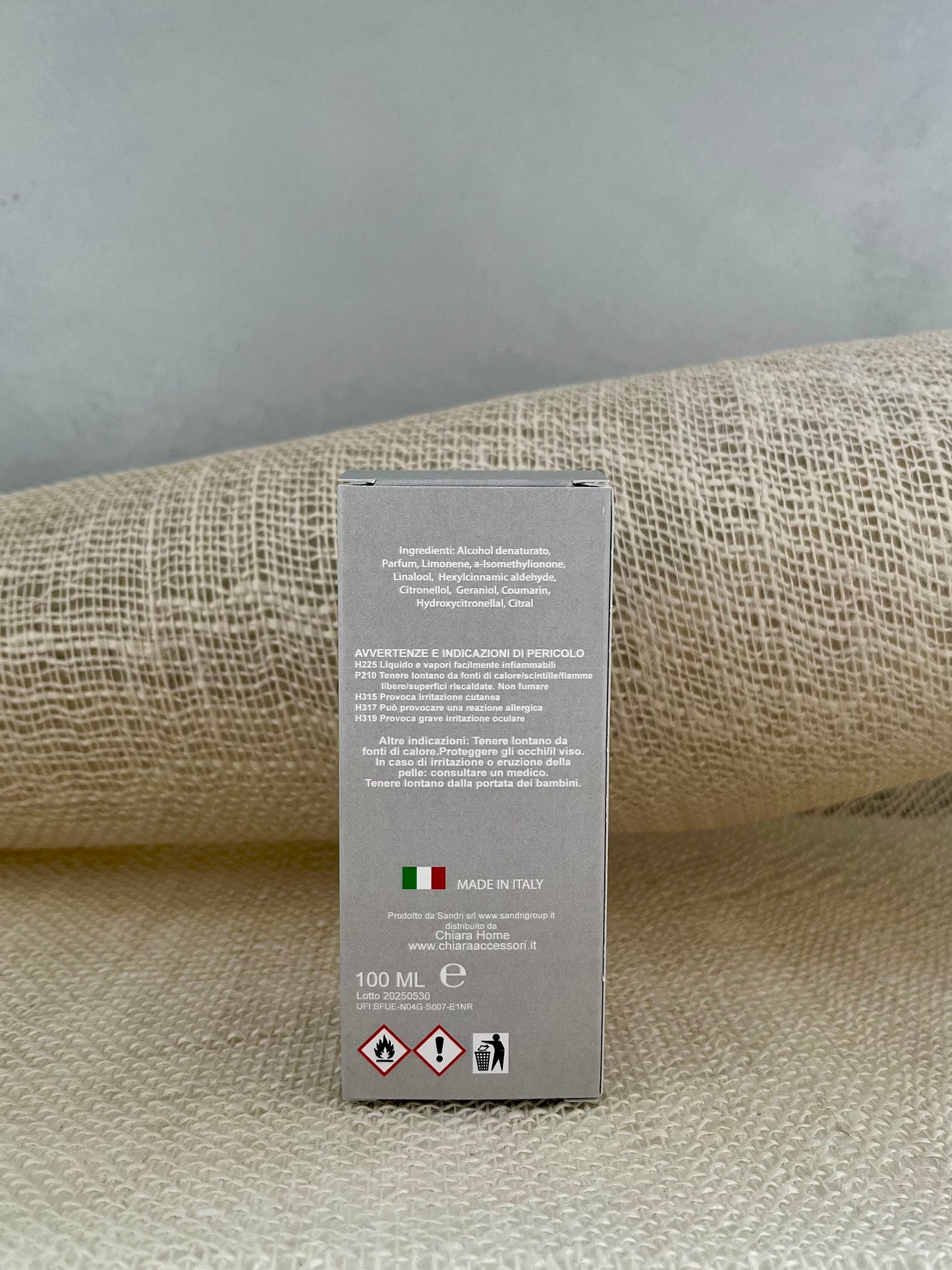 SORRISO | Profumo per Ambienti e Tessuti – 100 ml