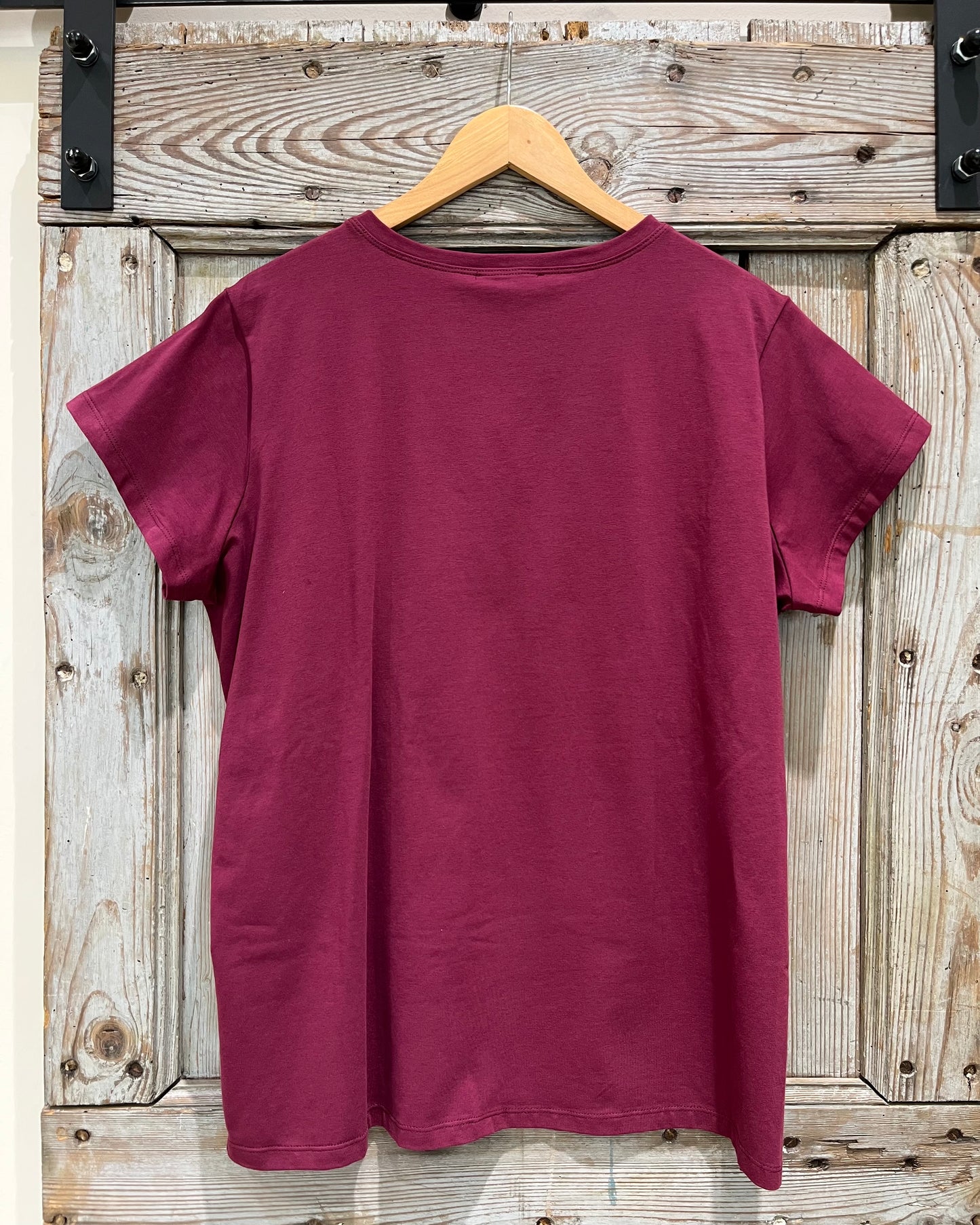 Maglia arricciatura | Bordeaux
