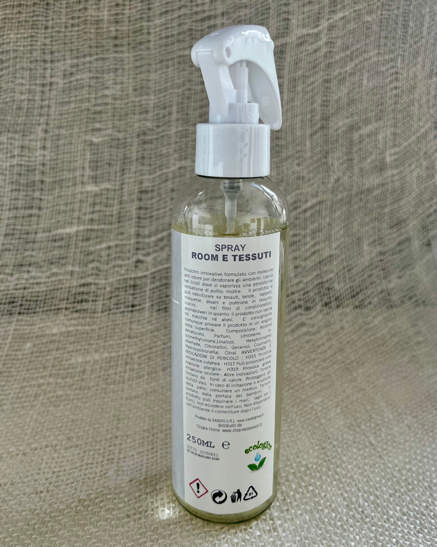 SORRISO |Profumo per Ambienti e Tessuti – 250 ml