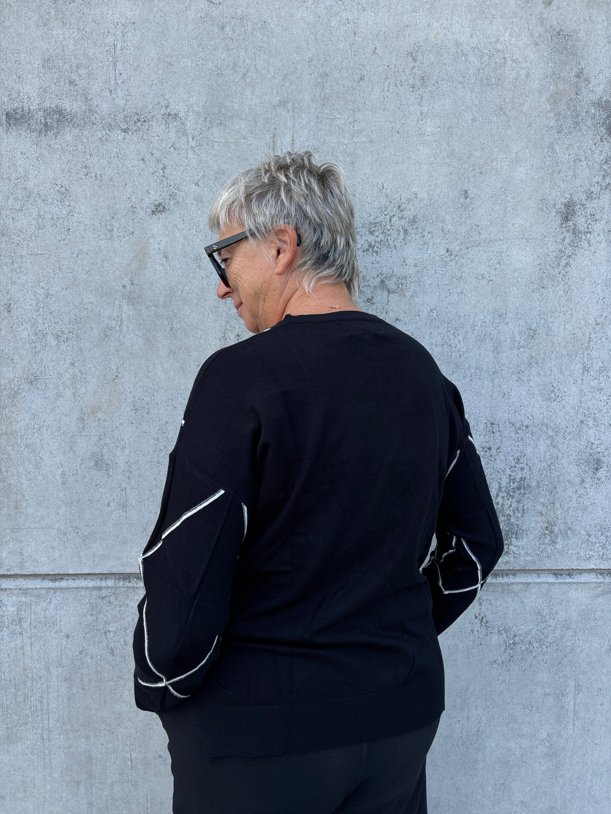 Maglia Gisele | Nero Beige