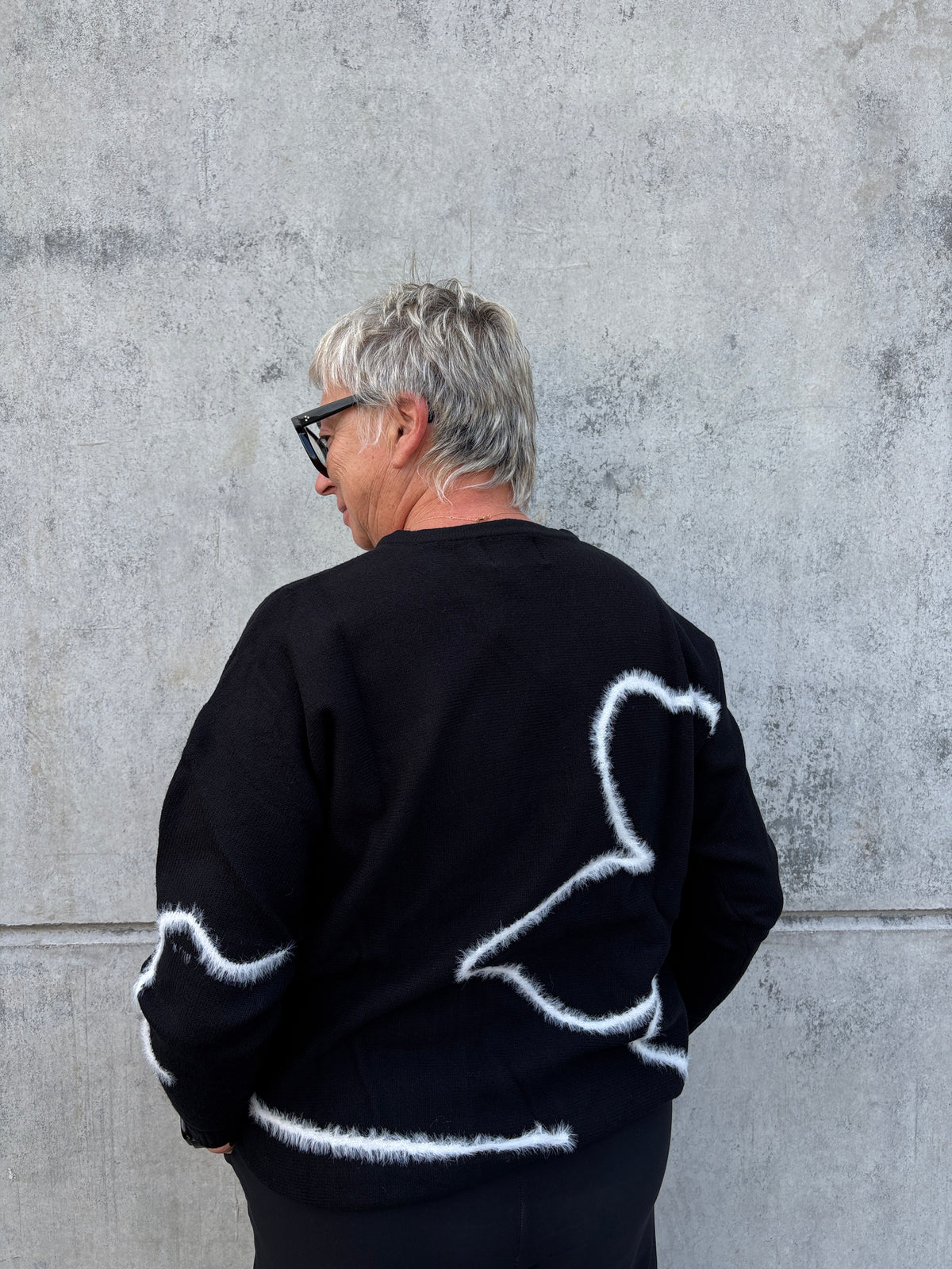 Maglia Vik | Nero Beige