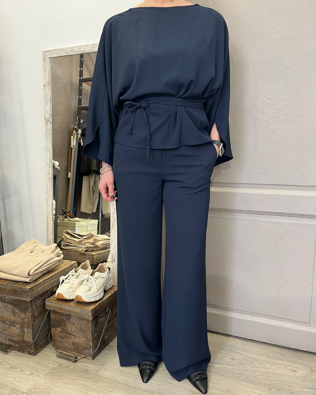 Completo Lin Blu | Regular