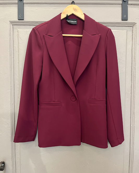 Giacca Bubu Bordeaux | Regular