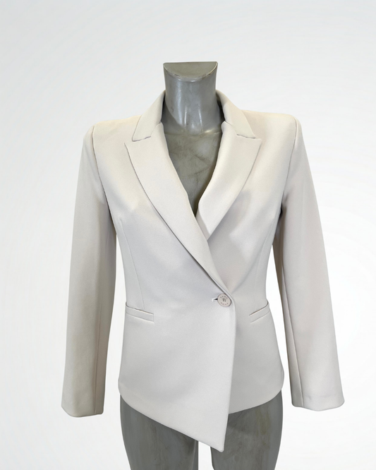 Giacca doppio petto burro