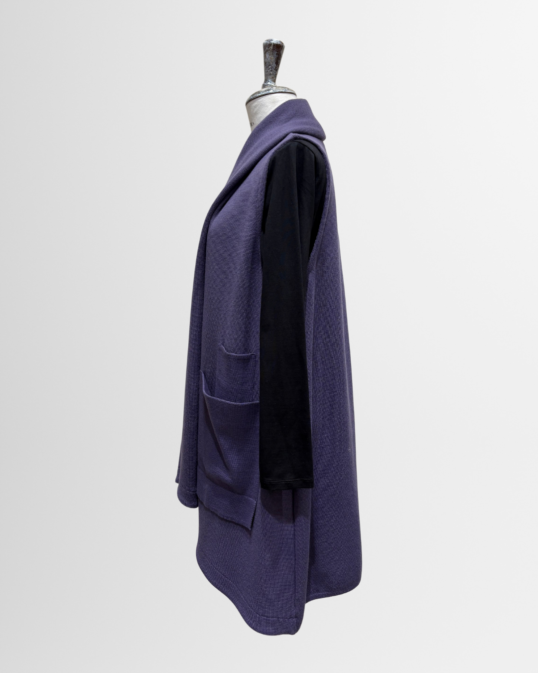 Cardigan smanicato
