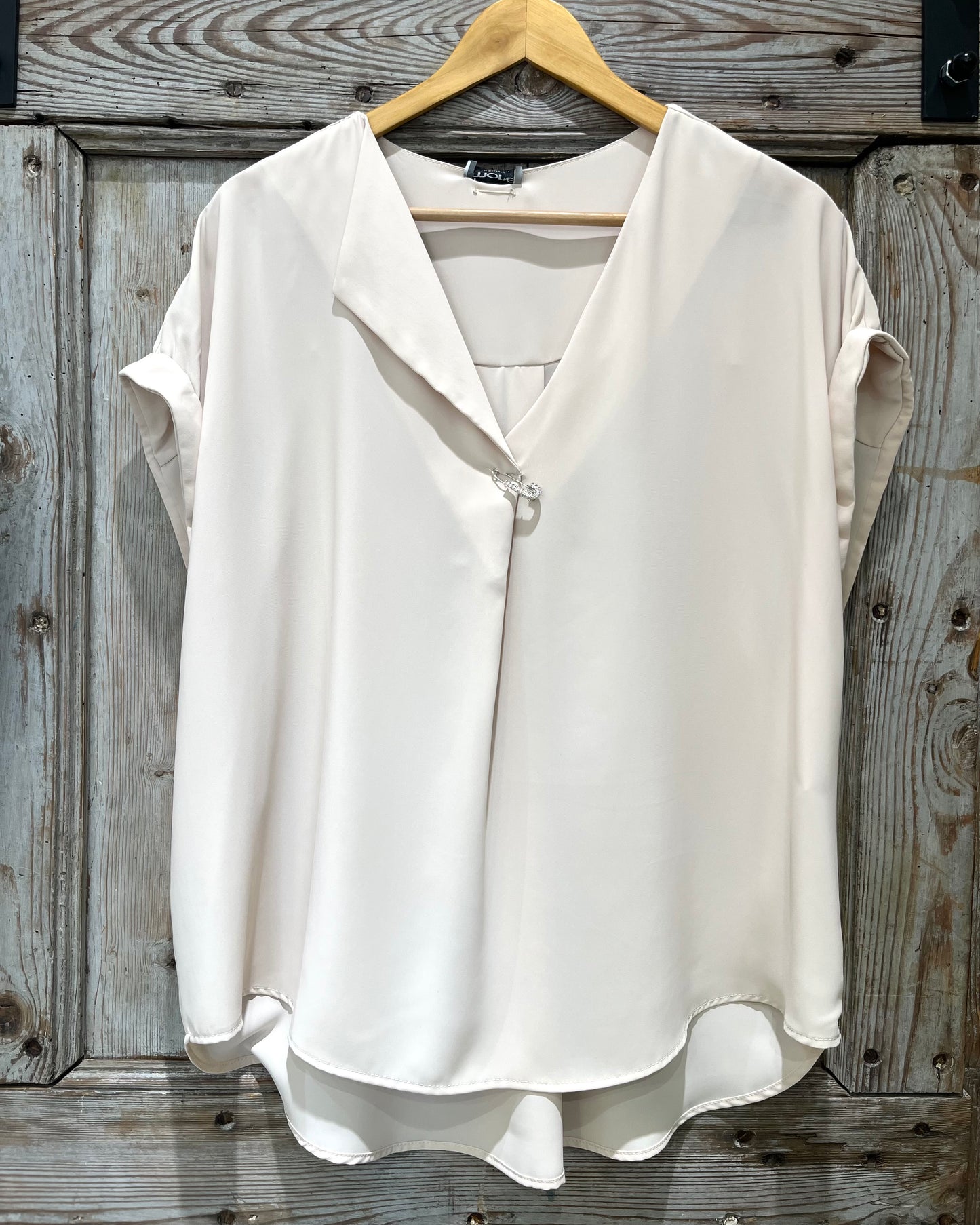 Blusa Spilla | Vaniglia