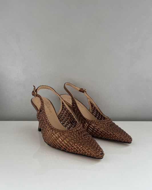 Slingback Monica | Bronzo