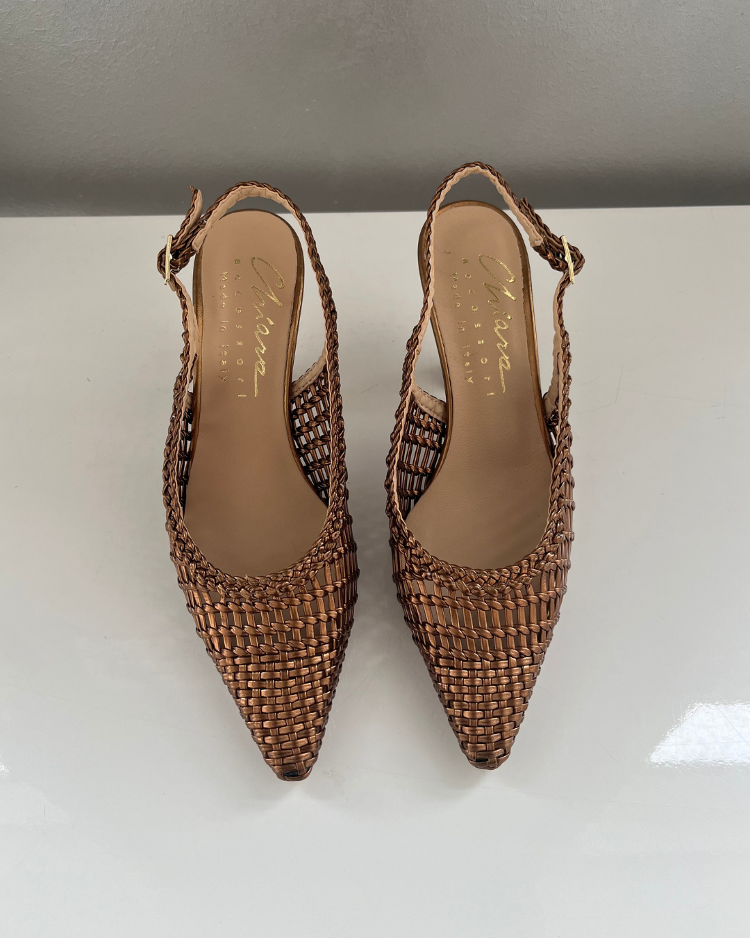 Slingback Monica | Bronzo
